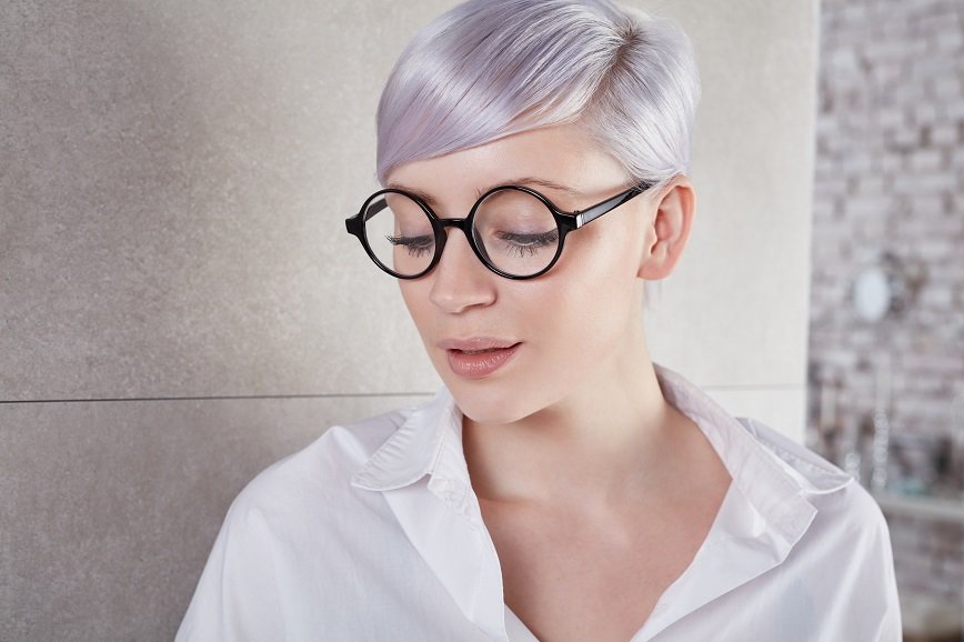 Волосы цвета платины